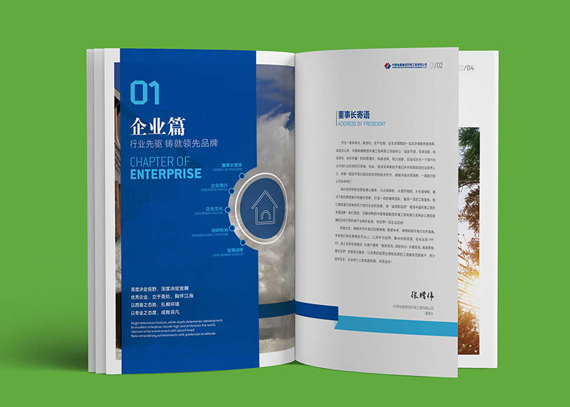 中国电建环境公司宣传册设计
