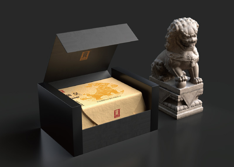 狮峰狮皇龙井茶包装设计公司